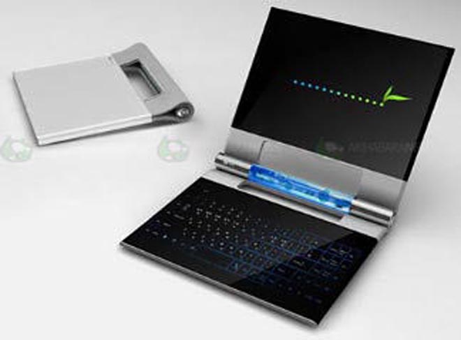 LG Chocolate Laptop With Dual Displays