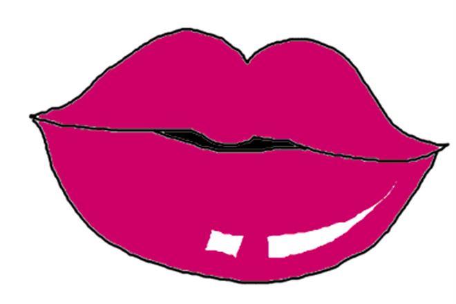 Hypersensitive lips can indicate an allergy