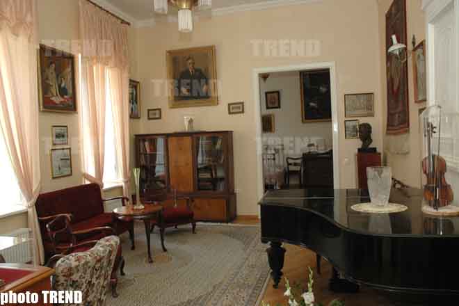 Открылось еще одно помещение Дома-музея Узеира Гаджибекова
