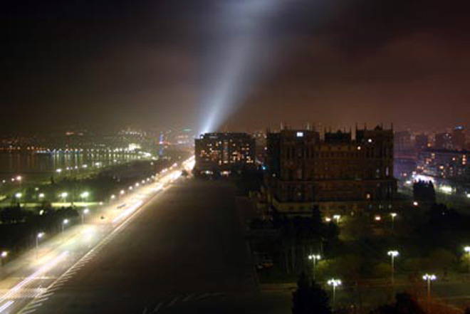 В Баку не будет улиц разбитых фонарей