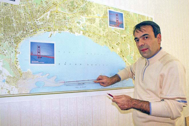 Грандиозный проект -  мост через Каспийское море