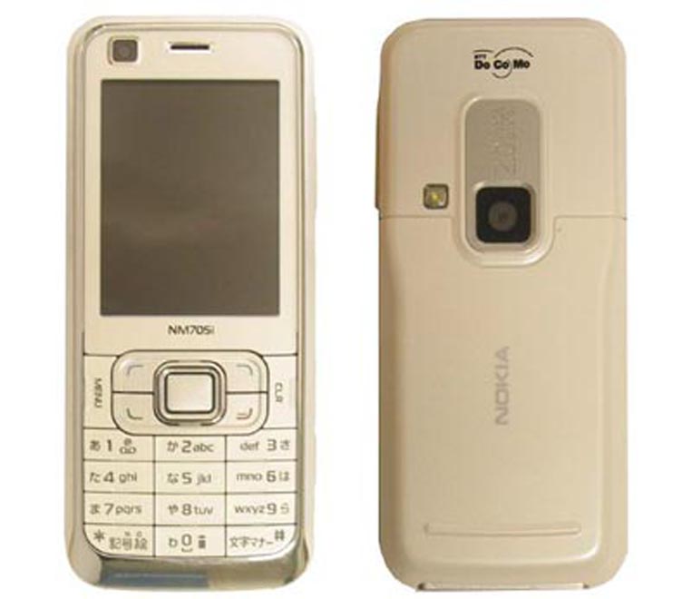 NTT DoCoMo-Fueled Nokia NM705i Phone Shows Up at FCC