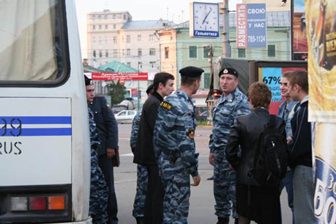В Москве милиционеры задержали мужчину, который хранил в квартире взрывные устройства