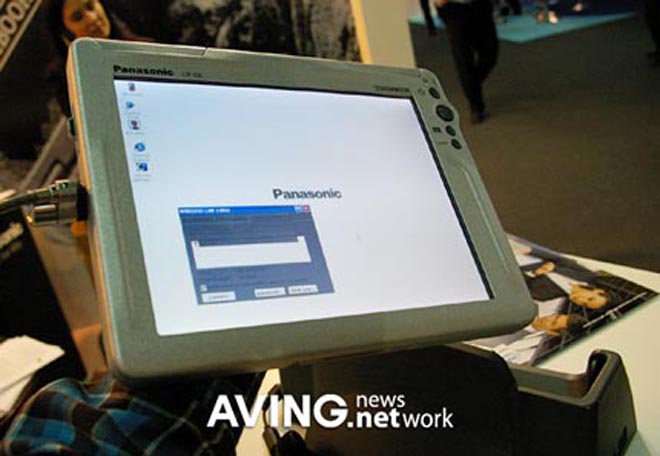 Panasonic's Industrial Strength ToughBook CF-08 Tablet PC