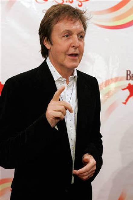 Paul McCartney finds making music therapeutic