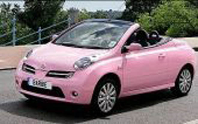 В Японии мода на розовые автомобили