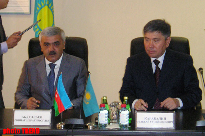 Госнефтекомпания Азербайджана и АО НК "КазМунайГаз" подписали соглашение по совместному использованию нефтегазовой инфраструктуры ГНКАР