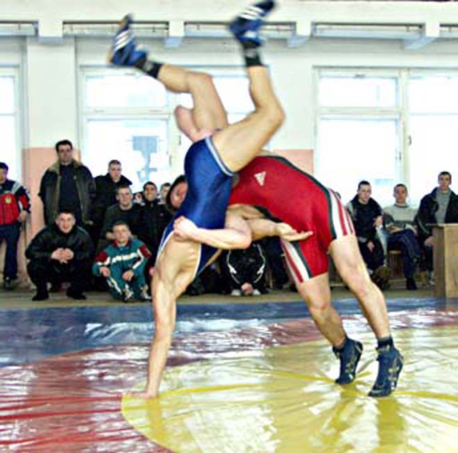 В Масаллы прошли зональные соревнования среди юношей по вольной и греко-римской борьбе