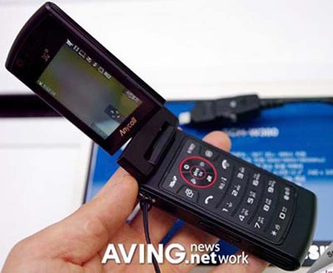Samsung SCH-W380 Slim Swivel Phone with HSDPA