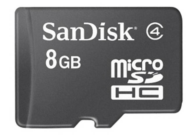 8-Гб карты памяти microSDHC и M2 от SanDisk