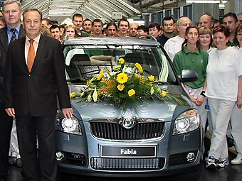 Skoda Auto reports record sales in 2010