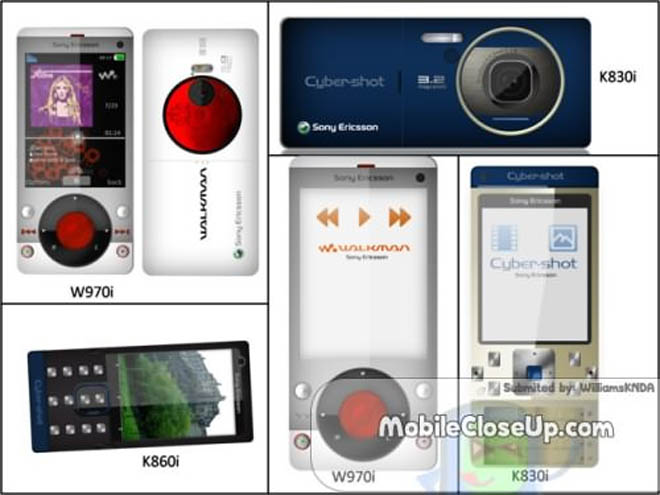 Слухи: новинки Sony Ericsson 2008 года
