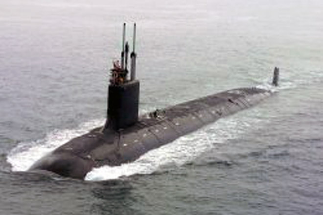В Индийском океане на боевом дежурстве находится атомная подлодка ВМС США со 154 ракетами