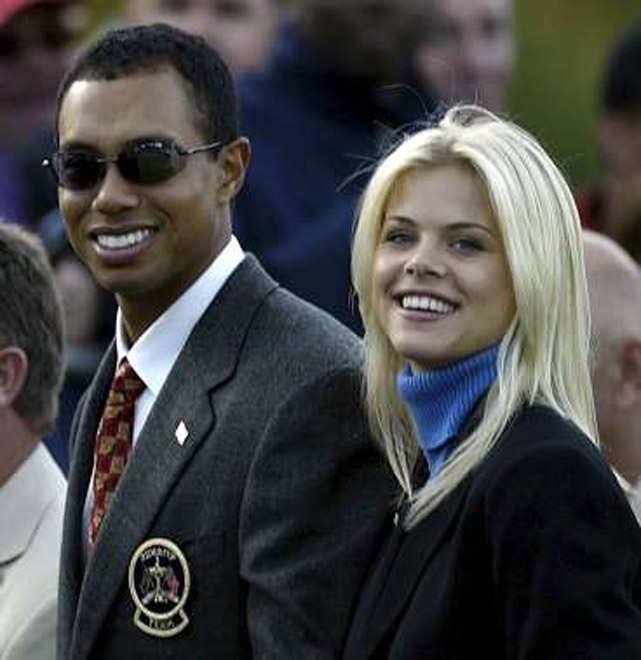 Tiger Woods is a dad
