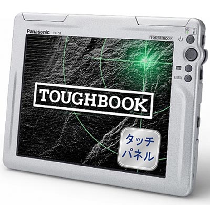 Panasonic ToughBook CF-08 Tablet PC Takes a Licking