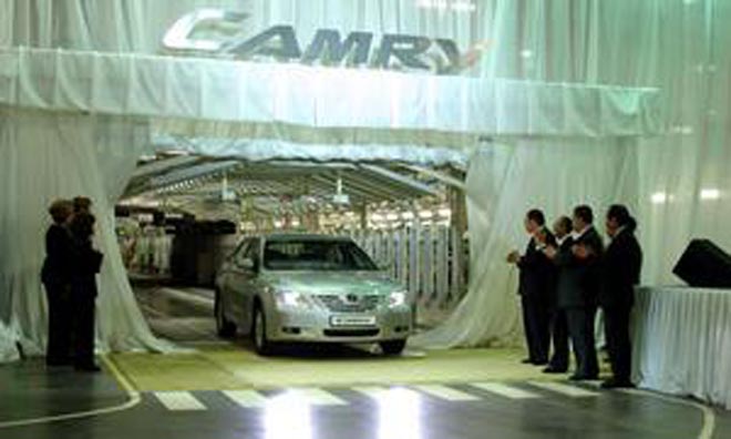 Toyota Camry российской сборки поступит в продажу с 31 марта