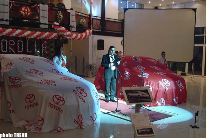 В Баку прошла презентация новой – 10 модификации Toyota Corolla