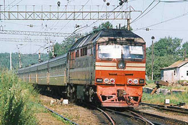 Two cargo trains collide on Georgian railway