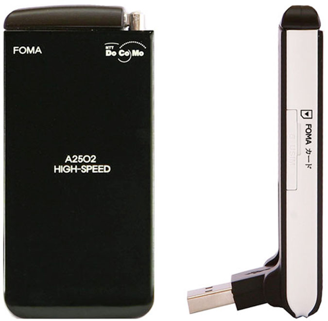 USB HSDPA терминал для NTT DoCoMo и KT Freetel