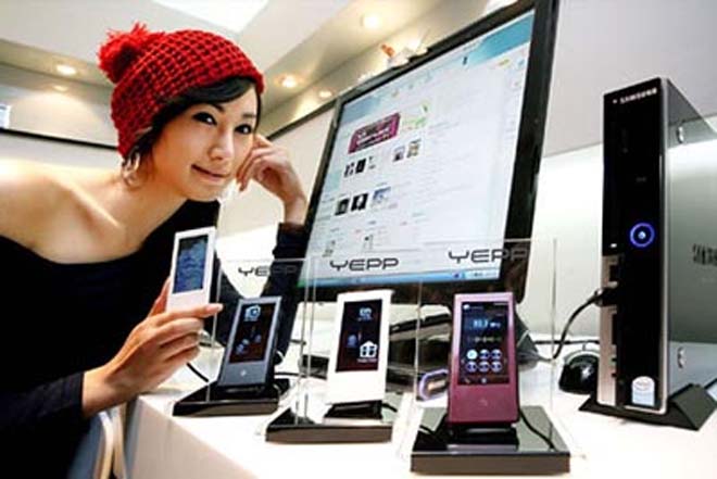 Yepp YP-P2: Samsung's Challenge to the Apple iPod Touch