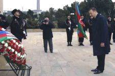 Azerbaijani president commemorates victims of Azerbaijani genocide - Gallery Thumbnail