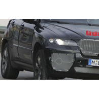The first prototypes of the BMW X6 crossover