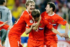 Футболисты сборной России отправятся в Уэльс в понедельник