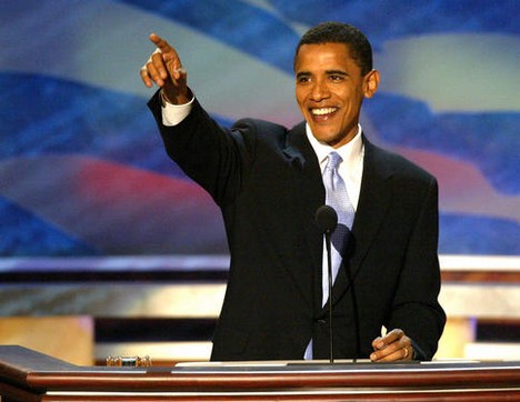 Тысячи нью-йоркцев праздновали победу Барака Обамы на Таймс-сквер