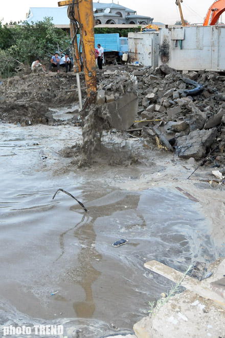 Flooding recedes in southern Azerbaijan