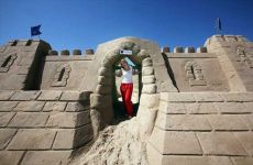 В Великобритании построен отель – замок из песка (фотосессия)