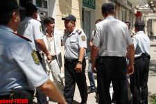 Полиция пресекла попытку проведения пикета перед зданием ЦИК Азербайджана