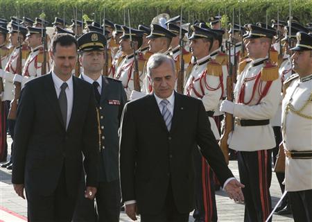 Syria and  Lebanon agree diplomatic relations