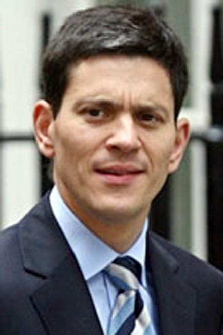 Miliband urges political solution for Afghanistan