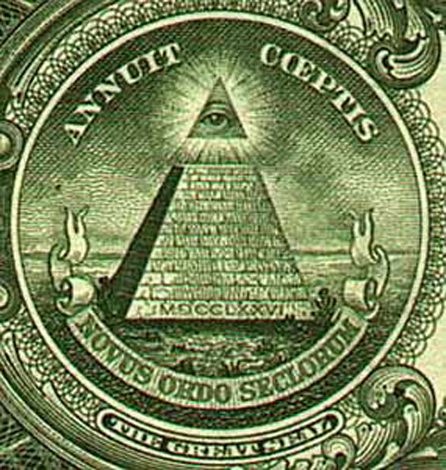 Что означает пирамида на долларе