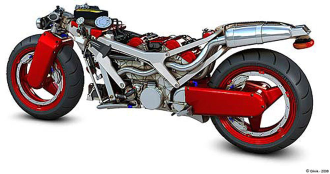 Компания Ferrari создала прототип первого мотоцикла