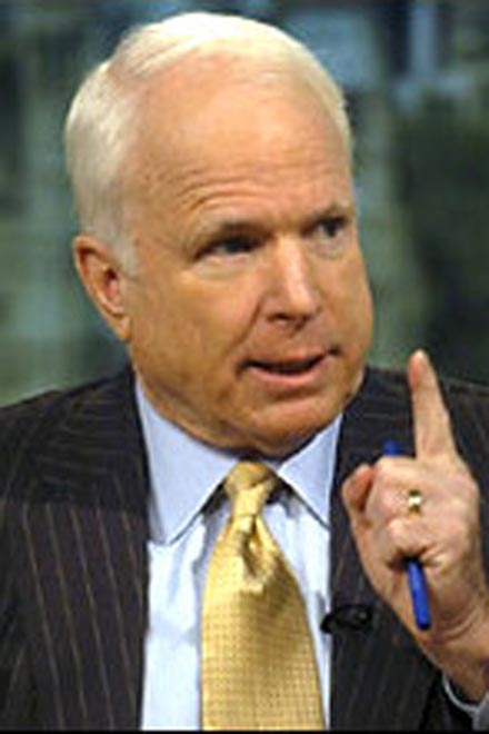 US Senator McCain says "fine" if Gaddafi killed in NATO strike