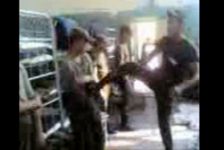 Видеоролик "Зверство в азербайджанской армии"- призывники на военной службе унижаются "дембелями".