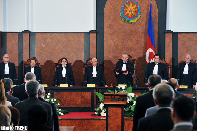 Состоялось заседание Избирательного комитета судей Азербайджана