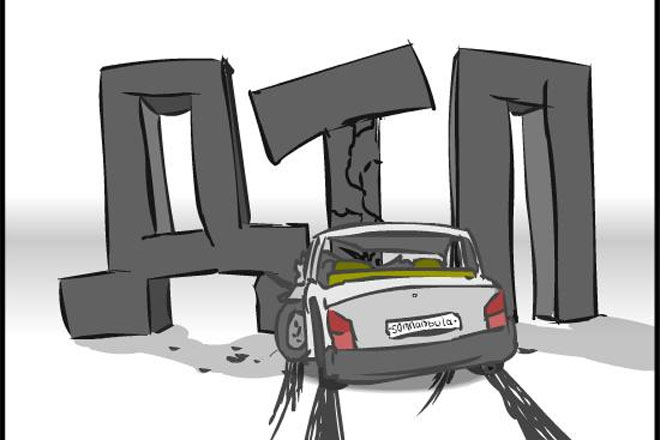 В Гяндже в ДТП пострадала женщина-водитель