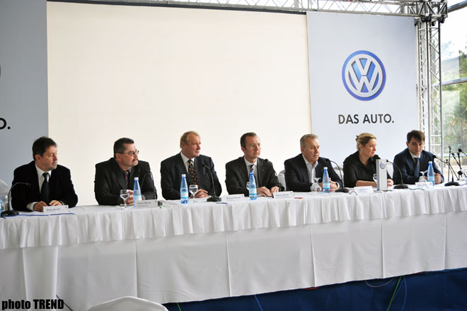 New  Volkswagen  Service  Center Opened in   Baku