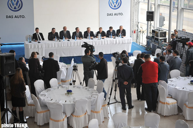 New  Volkswagen  Service  Center Opened in   Baku