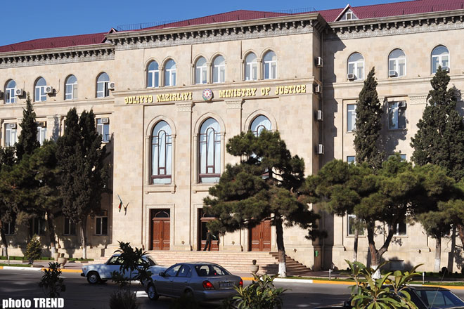 Azerbaijani Justice Ministry announces contest