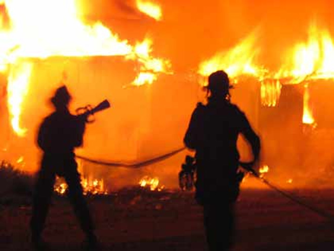 Огонь уничтожил 50 домов в Липецкой области