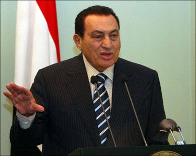 Biden meets Egypt's Mubarak to discuss regional developments
