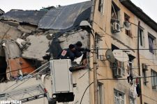 В Баку в жилом доме произошел взрыв, как минимум трое погибших  (ДОБАВЛЕНО 10 - Предварительно стало известно имя погибшего) (видео) - Gallery Thumbnail
