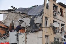 В Баку в жилом доме произошел взрыв, как минимум трое погибших  (ДОБАВЛЕНО 10 - Предварительно стало известно имя погибшего) (видео) - Gallery Thumbnail