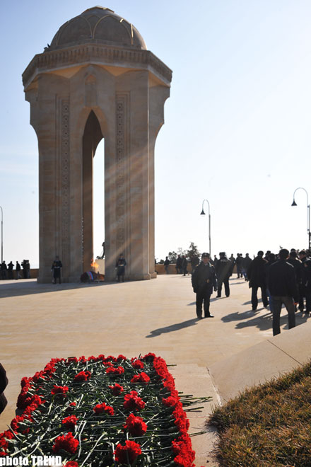 Азербайджанцы Швеции отметили 22-ю годовщину январской трагедии