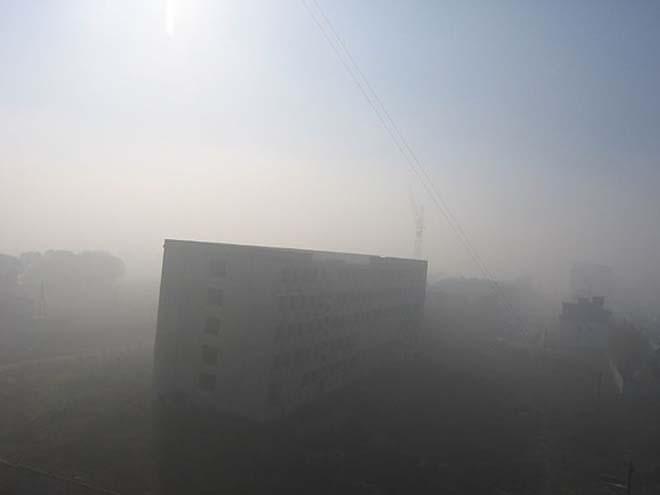 В аэропорту Душанбе пришлось отменить все рейсы из-за пыльной бури
