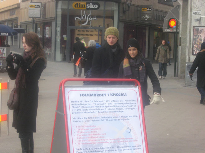 В Стокгольме пройдет акция протеста, посвященная Ходжалинскому геноциду и оккупации Карабаха