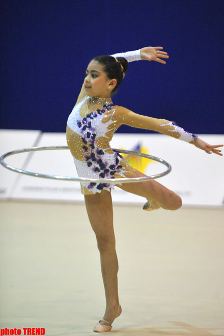 Азербайджанские гимнастки завоевали две медали на международном турнире